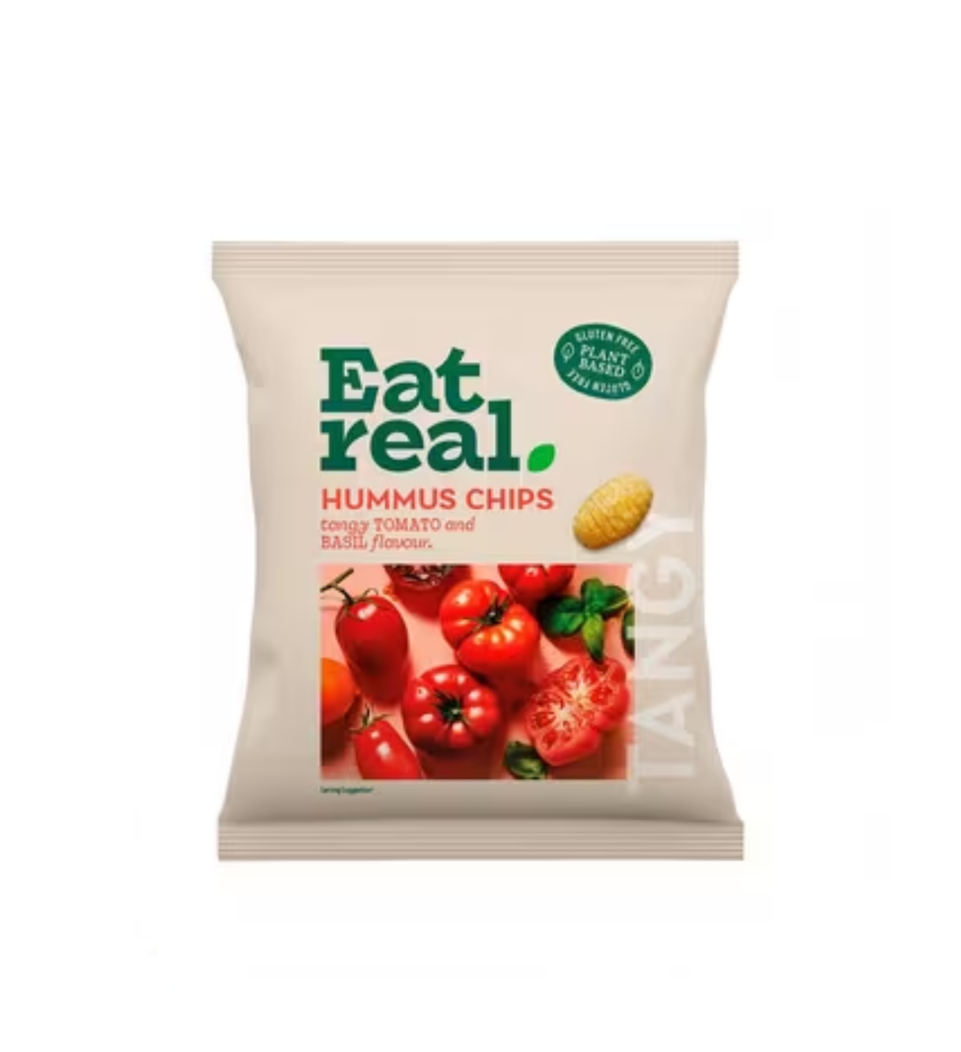 Tomato Basil Hummus Crisps
